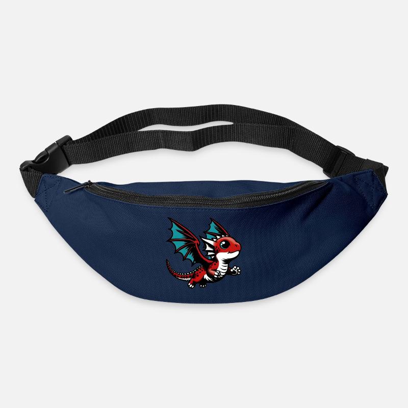 Drache - Gürteltasche - Navy