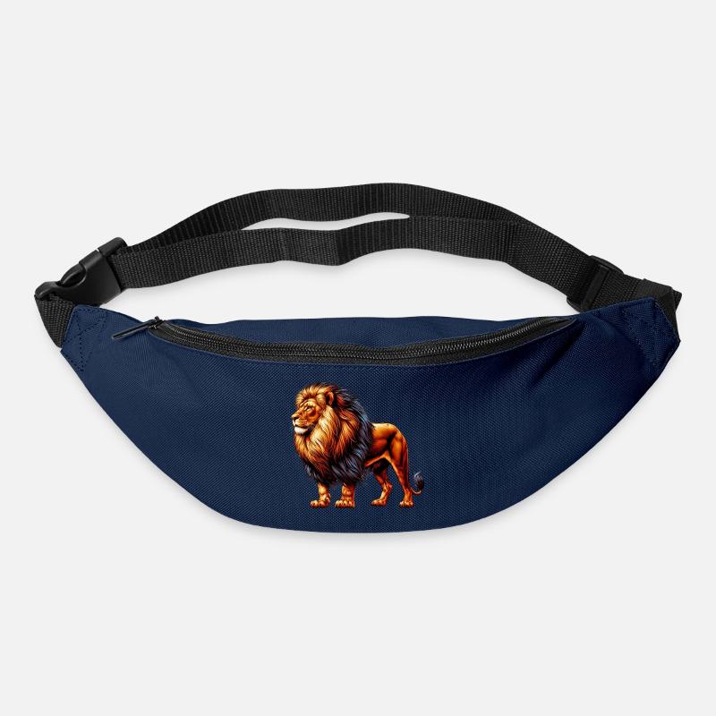 Löwe - Gürteltasche - Navy