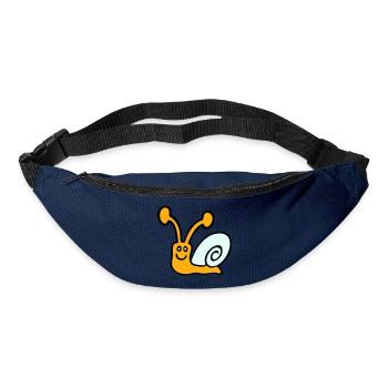 Snail Shell Cute Cute Happy Cool - Bum bag - navy - Front