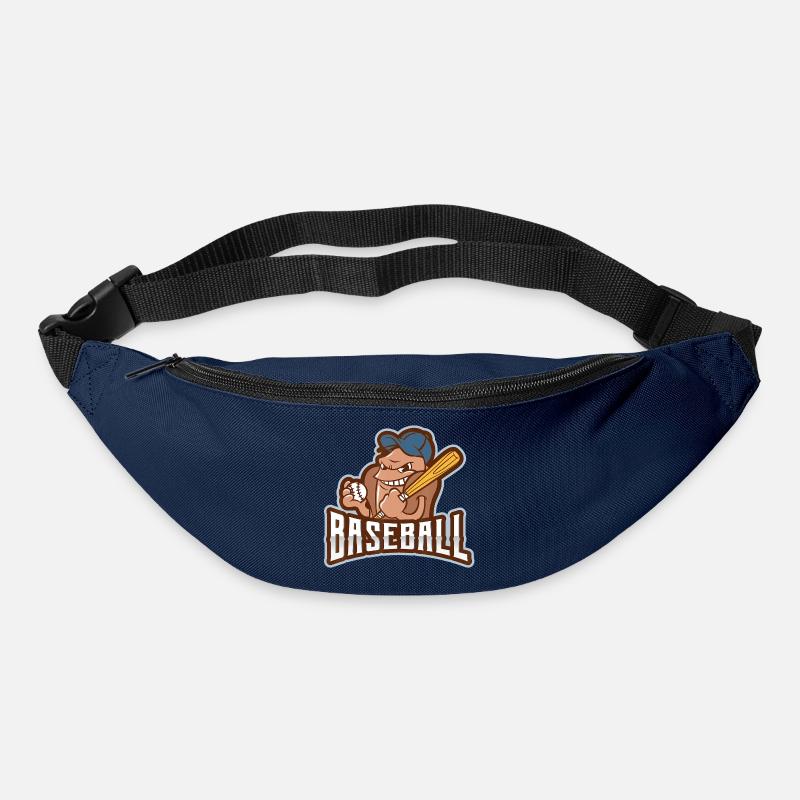 Rogue Batter Baseball-Maskottchen - Gürteltasche - Navy