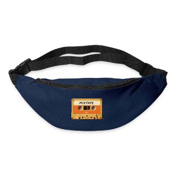 Mixtape Retro Cassette - Bum bag - navy - Front