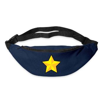 3D Stern - Gürteltasche - Navy - Vorne