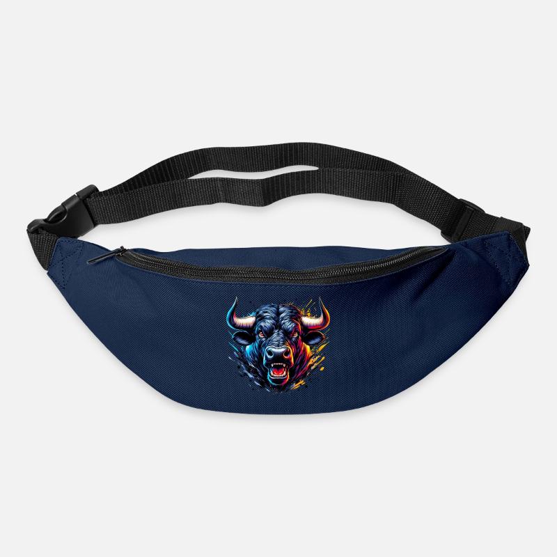 Stier - Gürteltasche - Navy