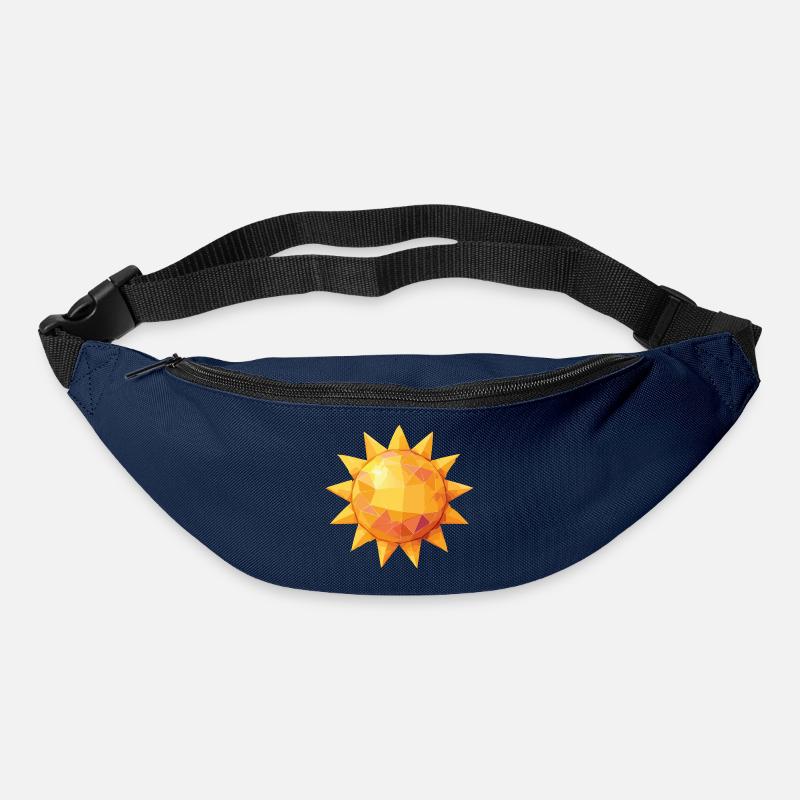 Soleil - Sac banane - marine