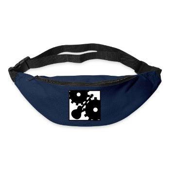 Rock against the Machine - Bum bag - navy - Front