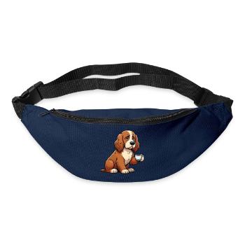 Cocker Spaniel Cockerhund Cocker Spaniel Besitzer - Gürteltasche - Navy - Vorne