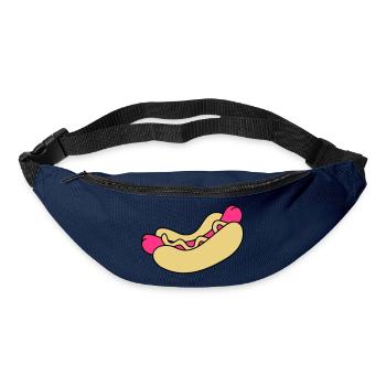 Hot Dog - Gürteltasche - Navy - Vorne