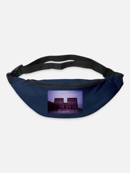 Vintage Egypt Castle - Gürteltasche - Navy