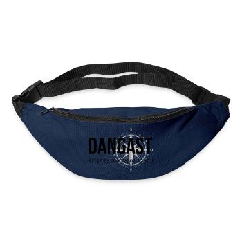 Koordinaten Dangast - Gürteltasche - Navy - Vorne