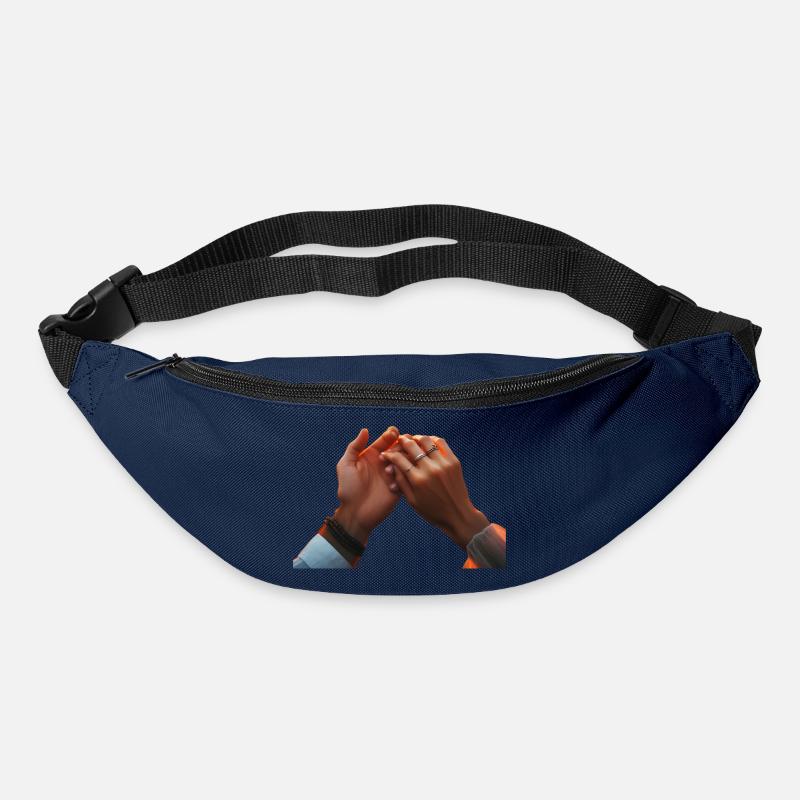 Hand an Hand - Gürteltasche - Navy