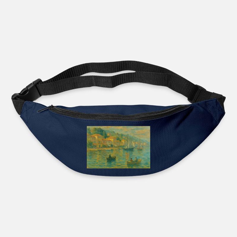 Harbour impression evening light - Bum bag - navy