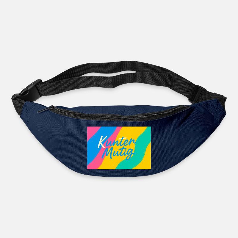 Kunter Mutig Farbexplosion - Gürteltasche - Navy