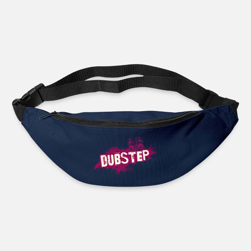 Dubstep graffiti grunge - Sac banane - marine