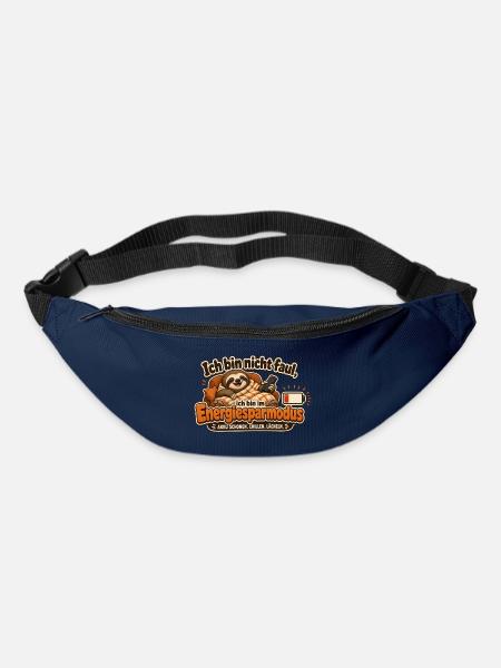 Ich bin im Energiesparmodus - Gürteltasche - Navy