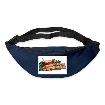 Feiertags-Backstern-Keks-Szene - Gürteltasche - Navy - Vorne