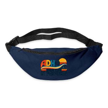 ADHD – My Own Frequency - Gürteltasche - Navy - Vorne