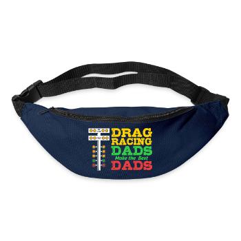 Drag Race Vater Papa Dad - Gürteltasche - Navy - Vorne