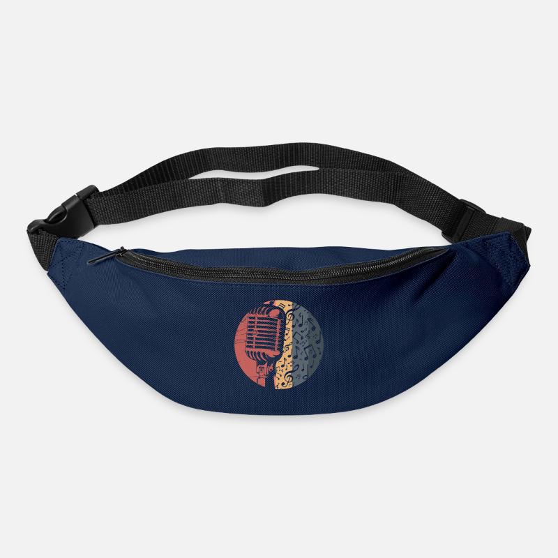 Mikrofon - Gürteltasche - Navy
