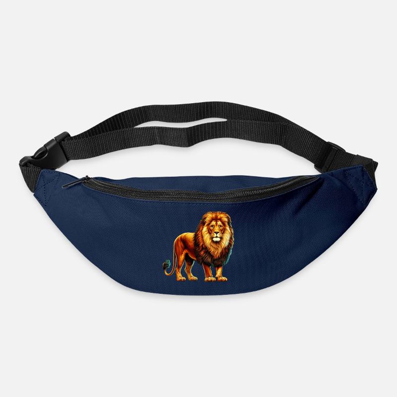 Löwe - Gürteltasche - Navy