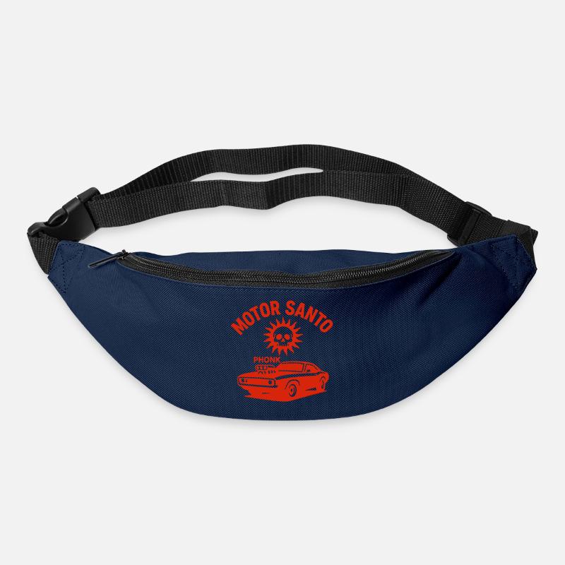Motor Santo: Retro Custom Car - Bum bag - navy