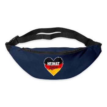 Heimatliebe - Gürteltasche - Navy - Vorne