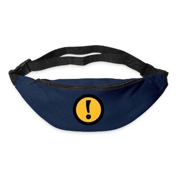 Achtung | Attention - Sac banane - marine - Devant
