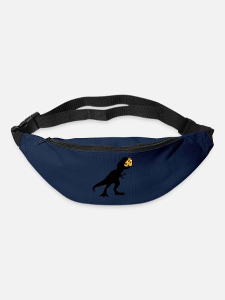 t rex monster dinosaurier saurier dino fleischfres - Gürteltasche - Navy
