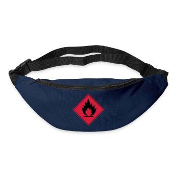 Flammable - Bum bag - navy - Front