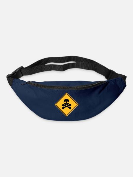Danger, signe de danger * - Sac banane - marine