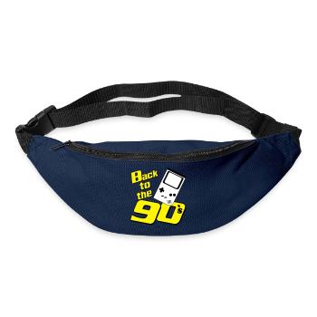 90s Party , Theme Party , 90s Retro Game (25) - Bum bag - navy - Front