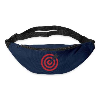 Zielscheibenpfeil - Gürteltasche - Navy - Vorne