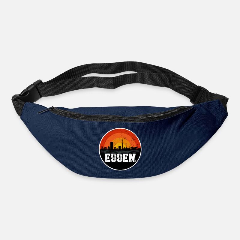 Essen Skyline - Gürteltasche - Navy