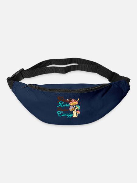 Psychedelische Pilzenergie - Gürteltasche - Navy