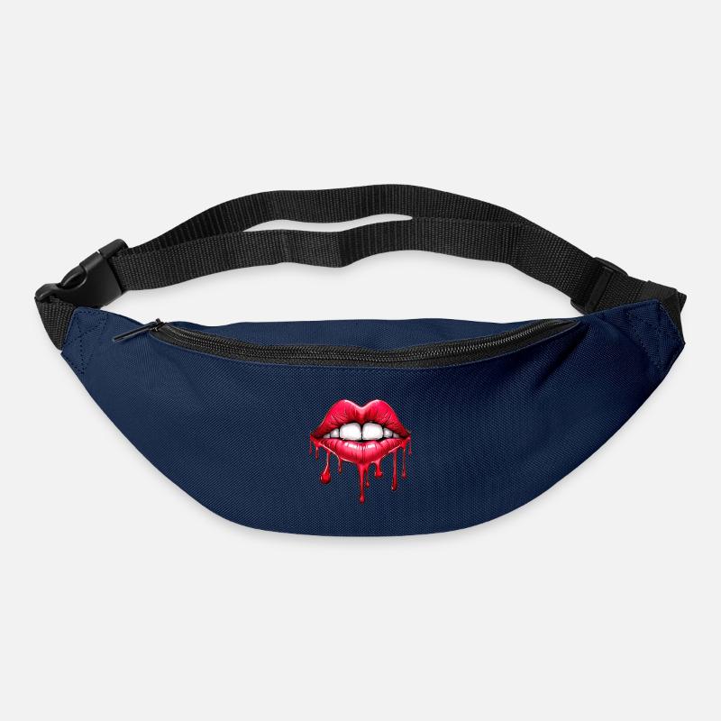 Lips - Bum bag - navy