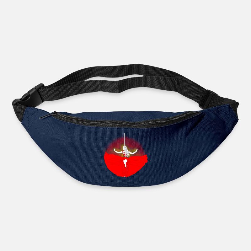 Pole dance en chaleur - Sac banane - marine