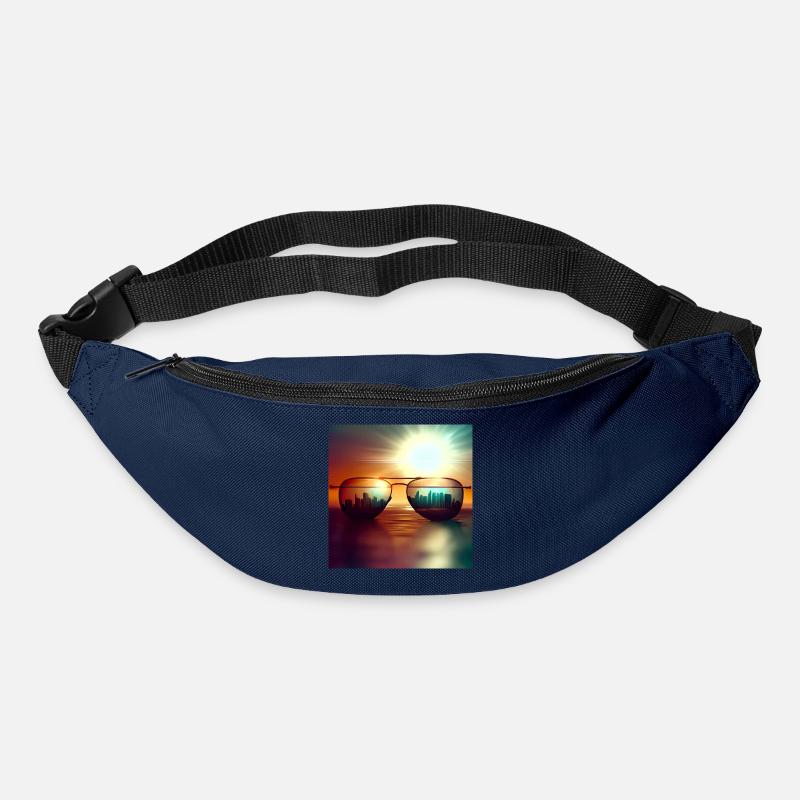 Skyline - Gürteltasche - Navy