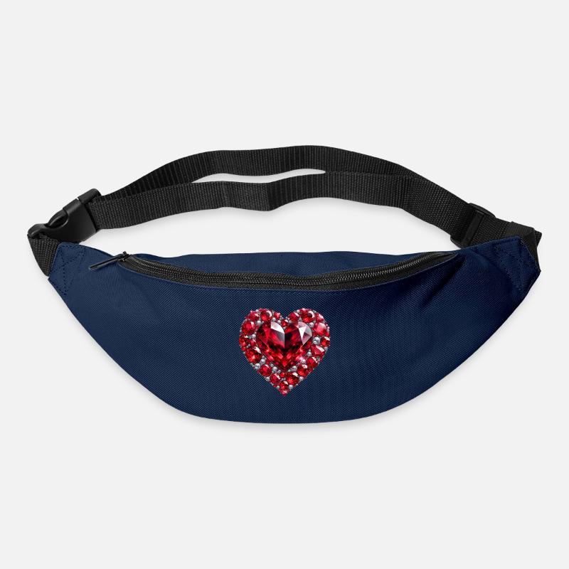 Crystal Love Ruby - Bum bag - navy
