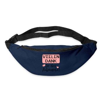 GUTE BESSERUNG - AUFPÄPPELN - Gürteltasche - Navy - Vorne