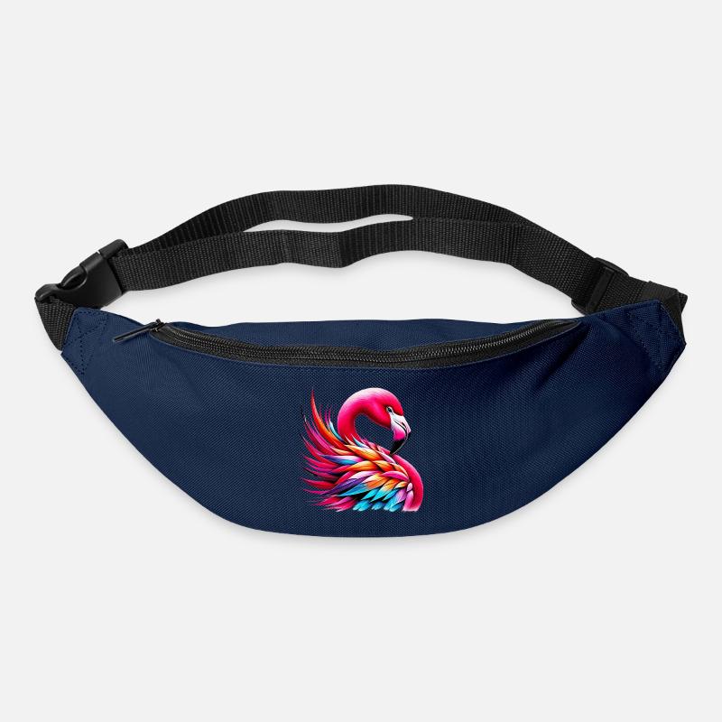 Flamant - Sac banane - marine
