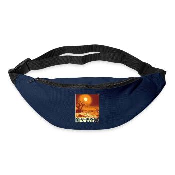 Live Without Limits – Surreal Desert Scene - Bum bag - navy - Front