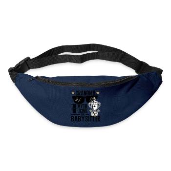 Grandma – The Myth, the Legend, the Babysitter - Bum bag - navy - Front