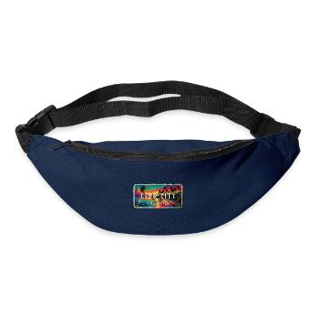 Cebu City – Tropical Retro Sign - Bum bag - navy - Front