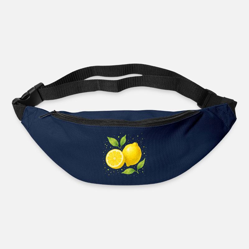 Zitronen - Gürteltasche - Navy