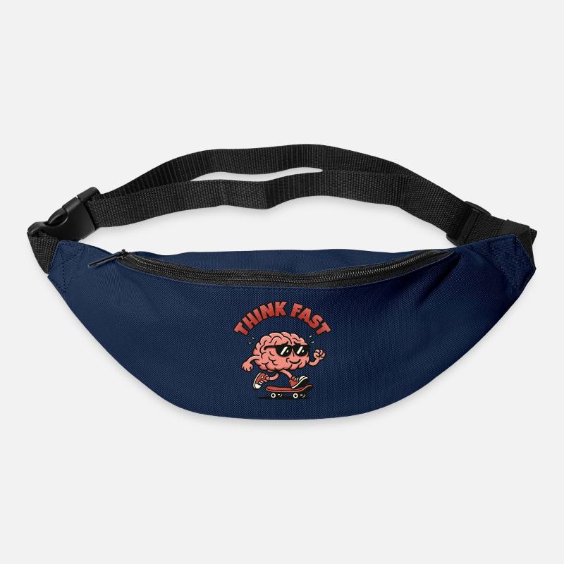 Think Fast Brain Skate - Bum bag - navy