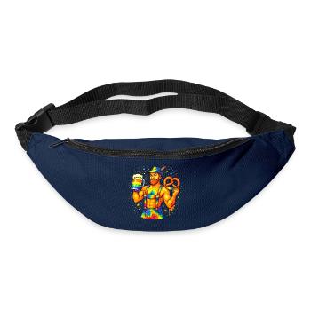 pride bavarian - Gürteltasche - Navy - Vorne
