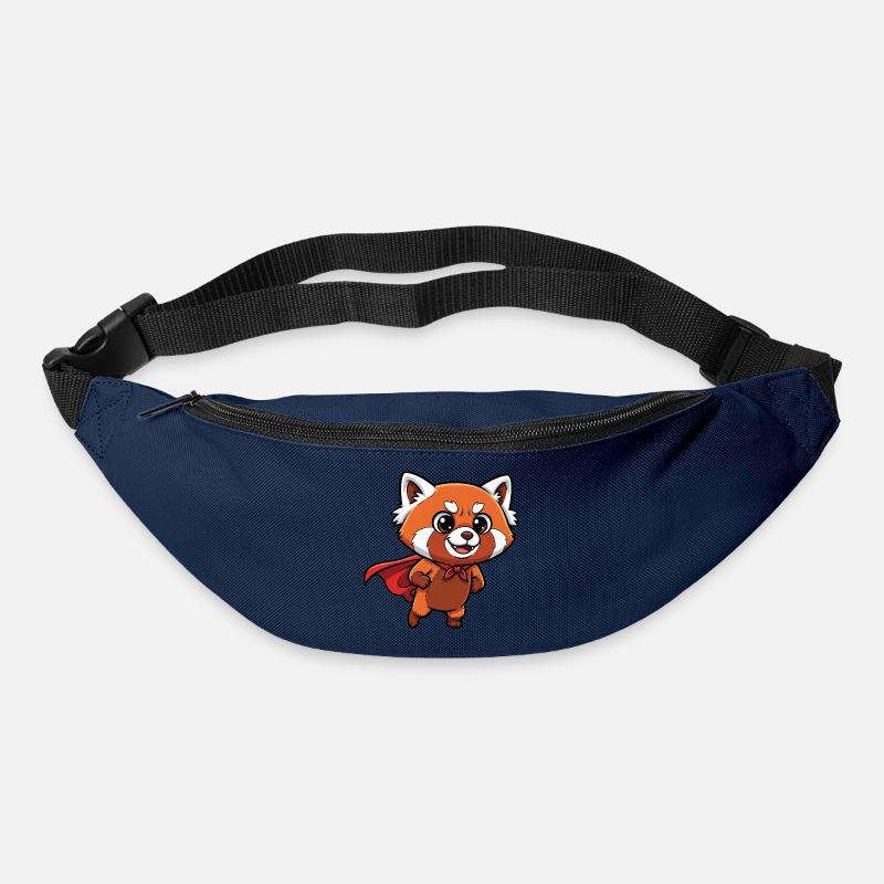 Superheldenkätzchen Design - Gürteltasche - Navy