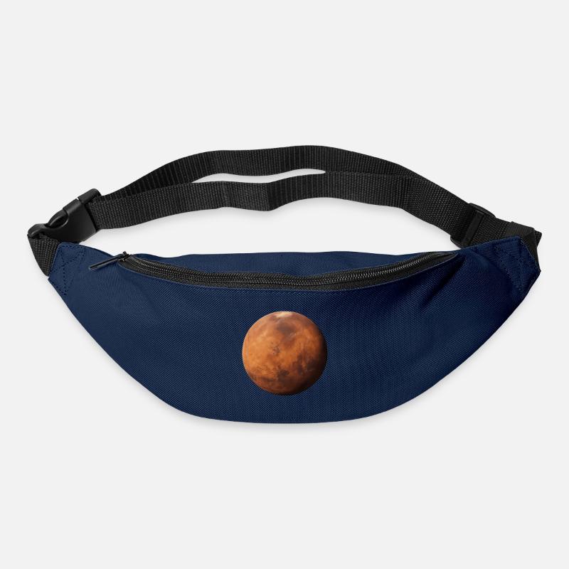 Mars - Planète Mars - Sac banane - marine