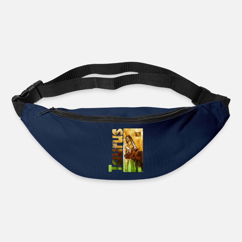 Sternzeichen Stier  - Gürteltasche - Navy