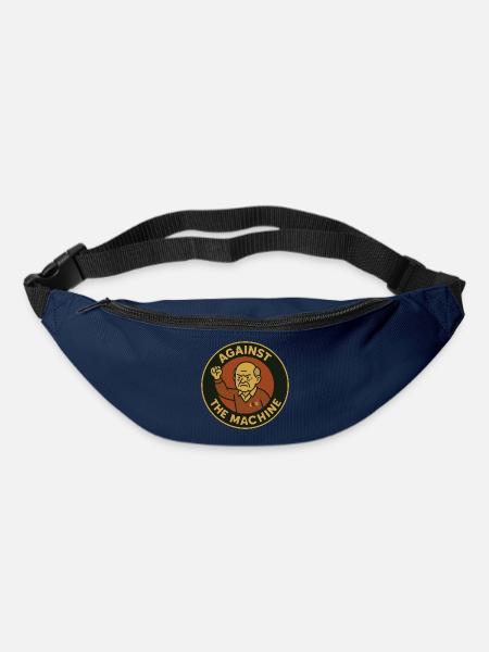 Rebellischer Opa gegen die Maschine - Gürteltasche - Navy
