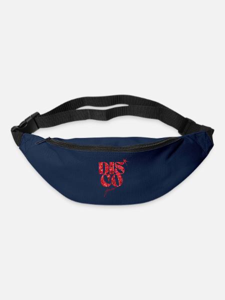 Disco Fever Glitter Liebe Statement Design - Gürteltasche - Navy